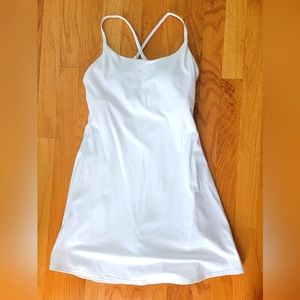 Halara Dress XS Skort White EUC